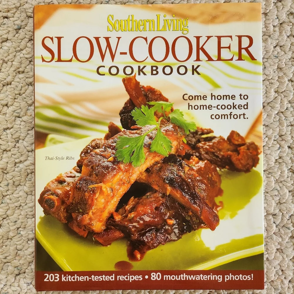 Southern Living Sloow-Cooker Cookbook Hardcover  288 pages